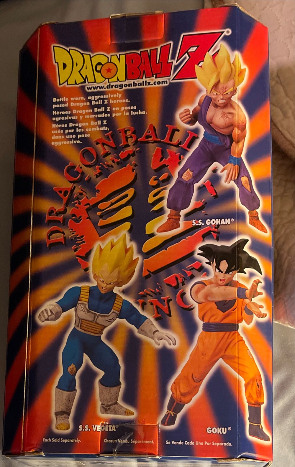 Dragonball Z Collector’s Edition S.S. Vegeta - Irwin Toy (Dragonball Z) action figure collectible [Barcode 069545711239] - Main Image 2