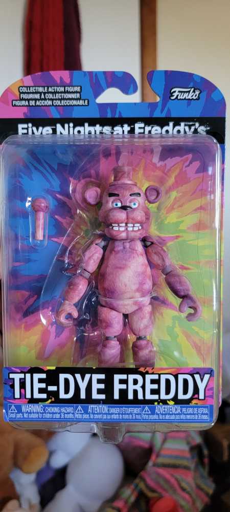 Funko Pop! Action Figure: Five Nights At Freddy’s Tie Dye Freddy - Funko (FNAF) action figure collectible [Barcode 889698642194] - Main Image 3