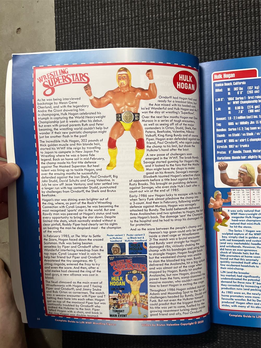 Hulk Hogan - LJN - Ljn (WWF Superstars Series 1) action figure collectible - Main Image 3