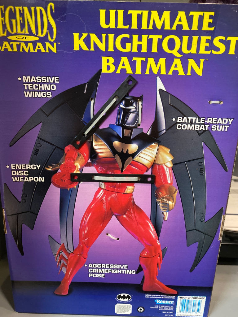 Batman [Ultimate KnightQuest] - Kenner (Legends Of Batman) action figure collectible - Main Image 2