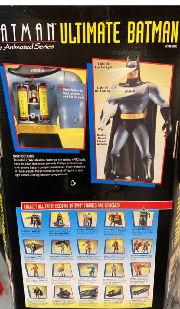 Batman BTAS Ultimate Batman - Kenner action figure collectible [Barcode 076281640198] - Main Image 2