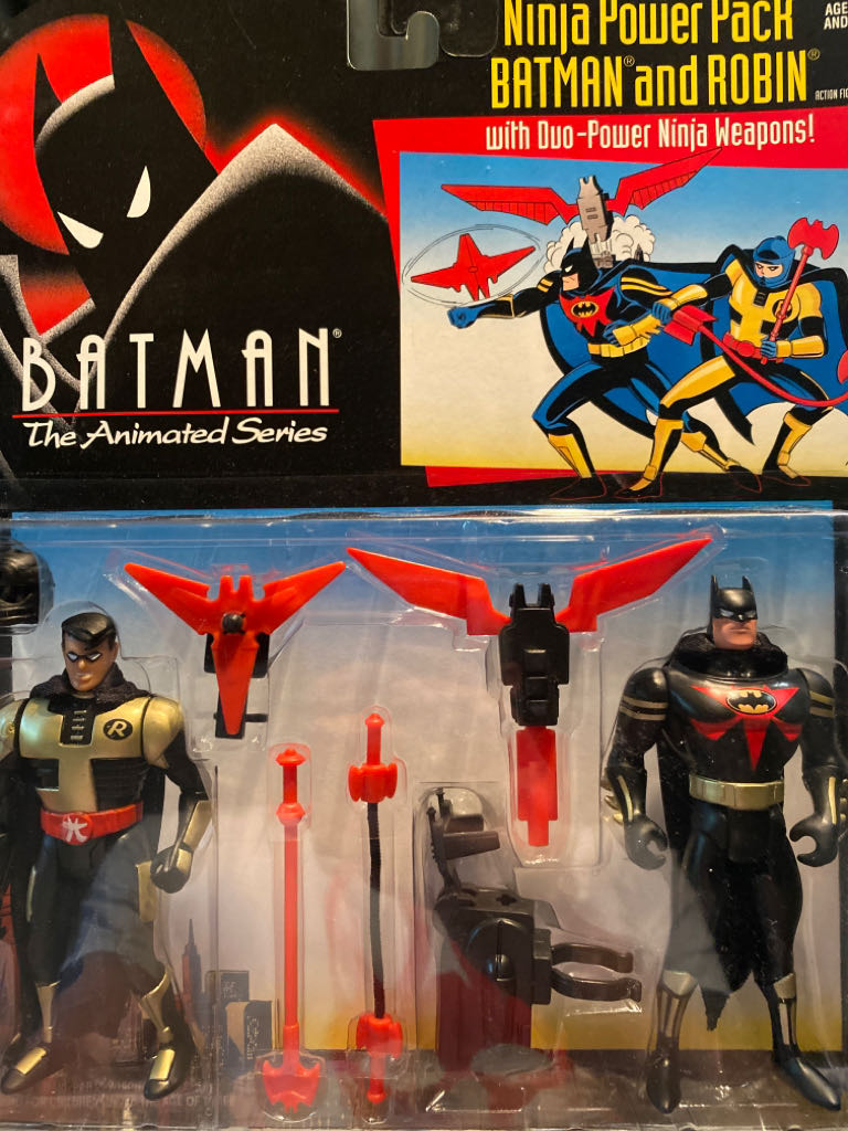 BTAS Ninja Power Pack Batman And Robin - Kenner action figure collectible - Main Image 1