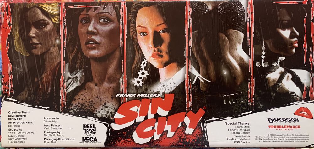 Frank Miller’s Girls of Sin City, Five Pack Color Neca - Neca Reel Toys (Sin City) action figure collectible [Barcode 634482332986] - Main Image 2