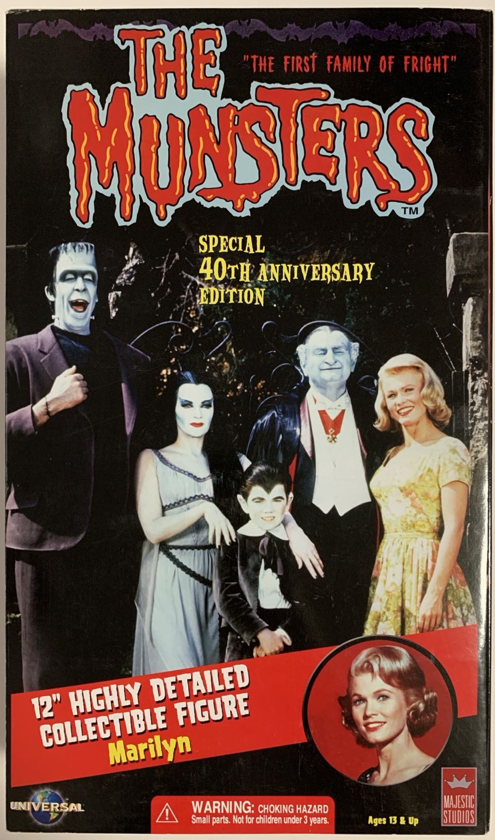 The Munsters Marilyn Munster - Majestic Studios action figure collectible [Barcode 791898662646] - Main Image 2