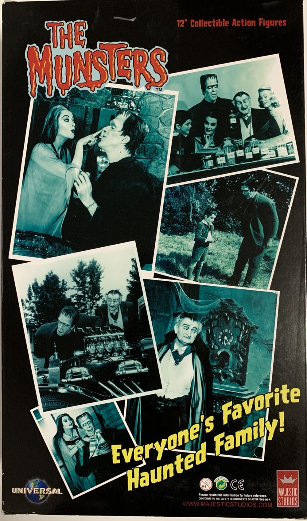 The Munsters Eddie Munster - Majestic Studios action figure collectible [Barcode 791898662639] - Main Image 3