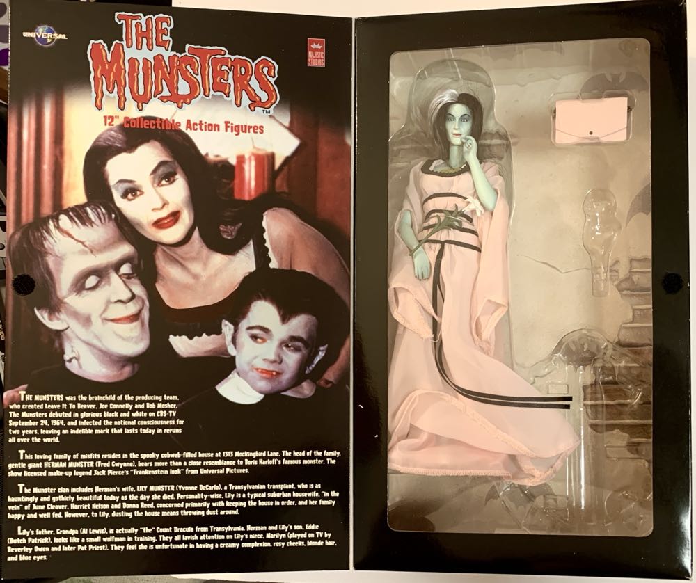 The Munsters Lily Munster - Majestic Studios action figure collectible [Barcode 791898662615] - Main Image 2