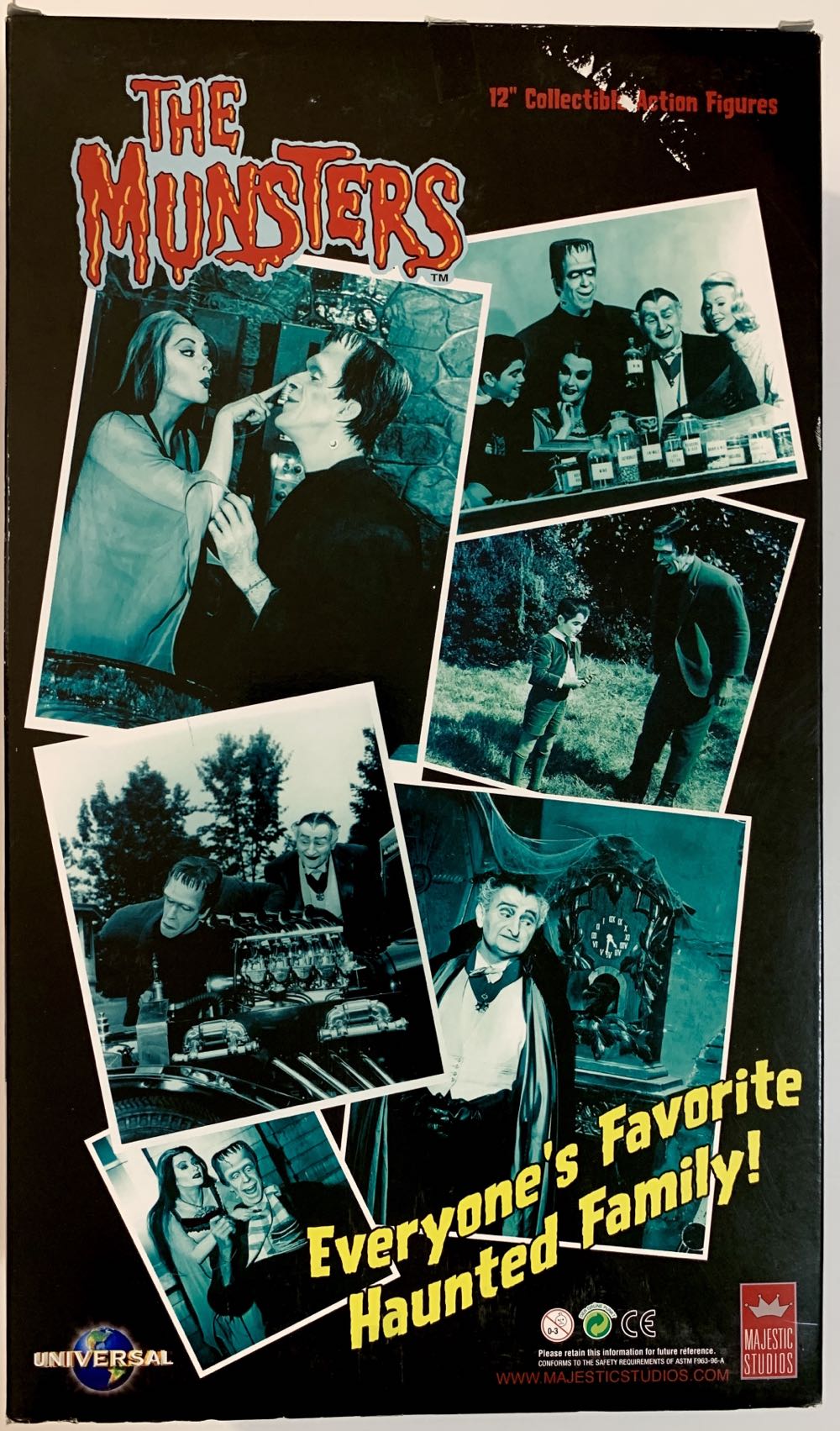 The Munsters Lily Munster - Majestic Studios action figure collectible [Barcode 791898662615] - Main Image 3