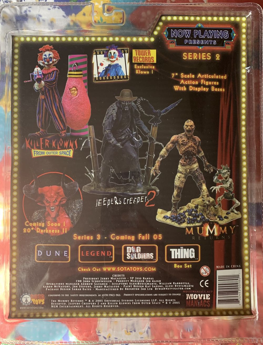 Imhotep - SOTA Toys (The Mummy Returns) action figure collectible [Barcode 832483009801] - Main Image 2