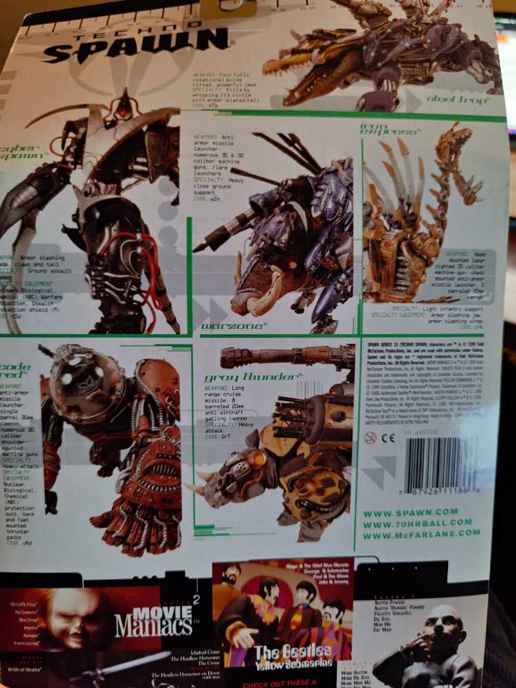 Warzone - McFarland Toys (Techno Spawn) action figure collectible - Main Image 3