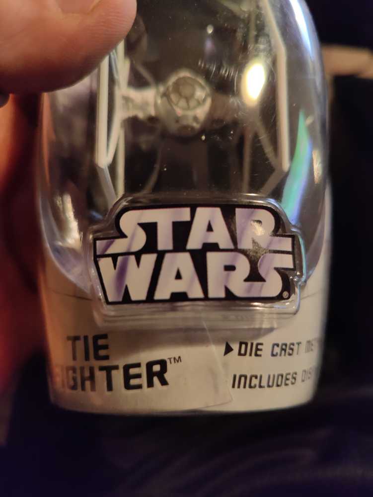 Ship Hasbro Titanium Series Star Wars 3 Inch White Tie Fighter - Hasbro (Starwars) action figure collectible [Barcode 653569120544] - Main Image 2