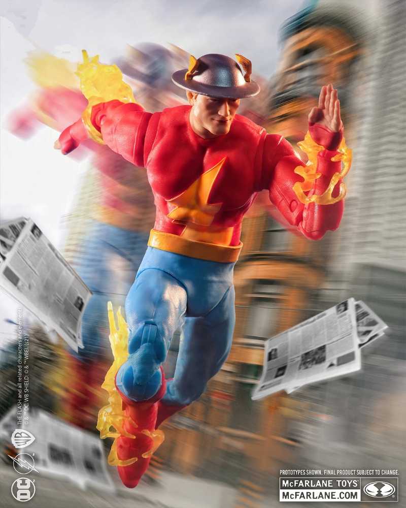 The Flash (Jay Garrick)- DC Multiverse - McFarlane Toys (DC Comics) action figure collectible [Barcode 787926152968] - Main Image 2