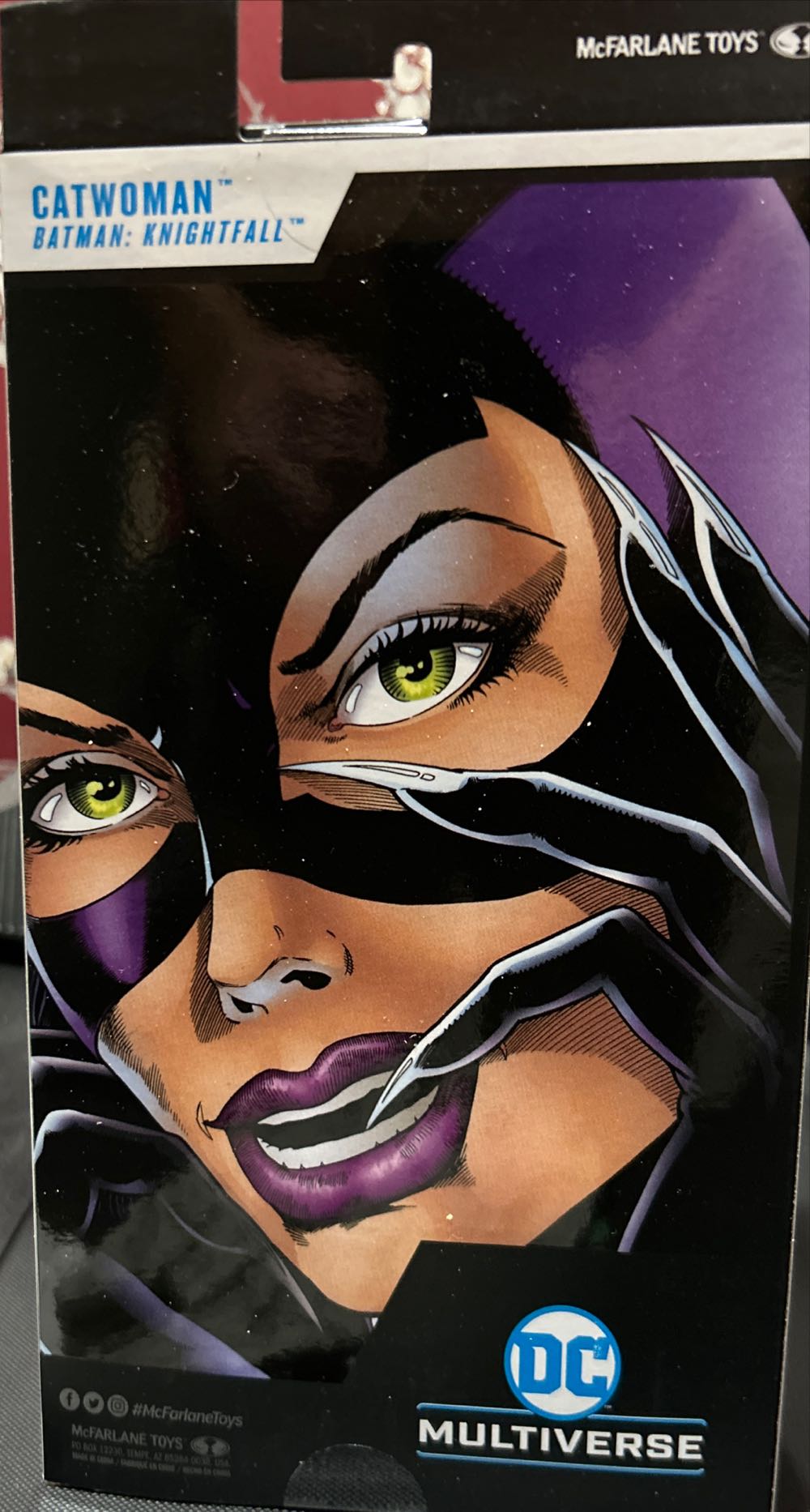Catwoman (Knightfall) - McFarlane Toys DC Multiverse (McFARLANE / DC MULTIVERSE) action figure collectible [Barcode 787926152685] - Main Image 3