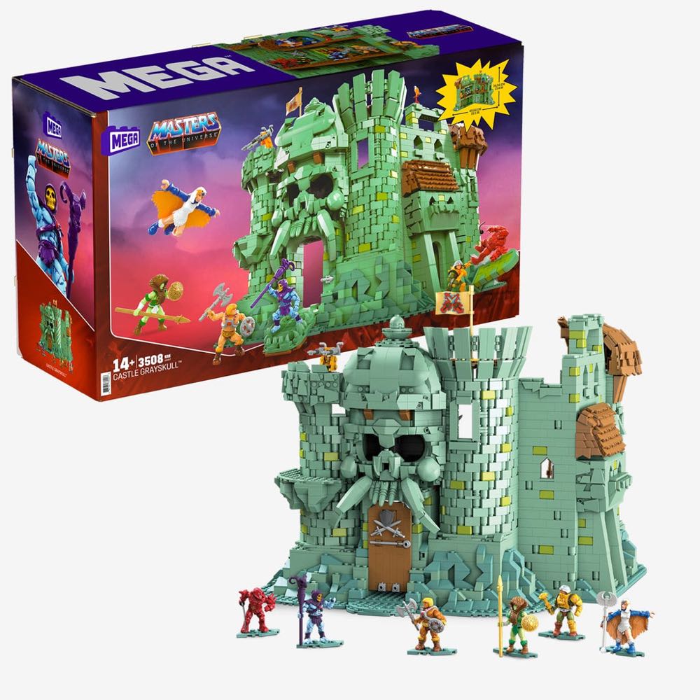 Castle Grayskull - Mega Construx (Masters Of The Universe) action figure collectible [Barcode 0887961780406] - Main Image 4