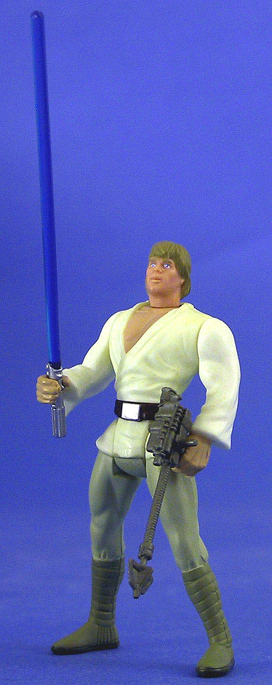 Multi Pack Luke Skywalker, Obi-Wan Kenobi & Darth Vader - Hasbro (1995-2000 The Power of the Force) action figure collectible [Barcode 076281697017] - Main Image 2