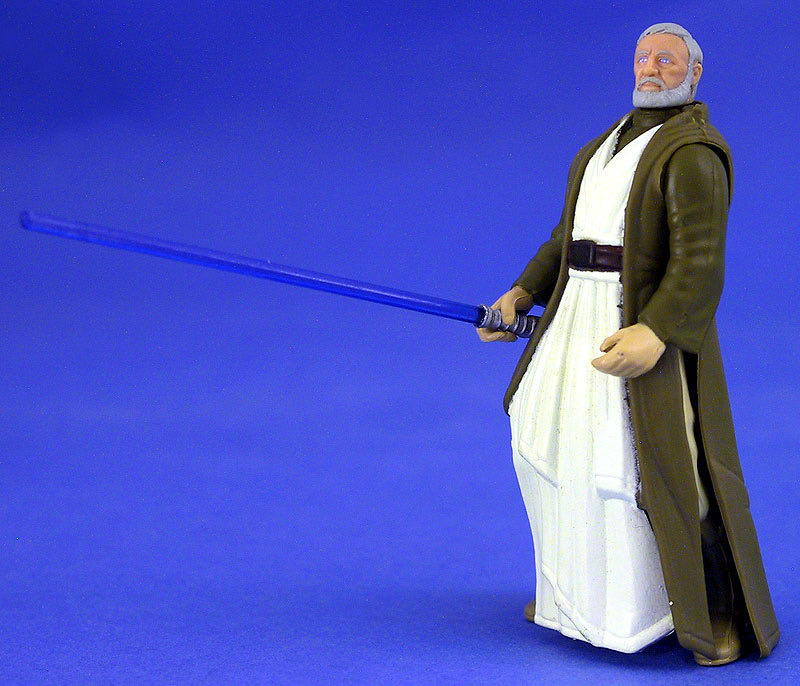 Multi Pack Luke Skywalker, Obi-Wan Kenobi & Darth Vader - Hasbro (1995-2000 The Power of the Force) action figure collectible [Barcode 076281697017] - Main Image 3