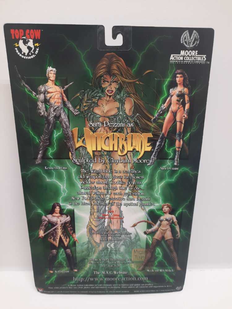 Michael Turner’s Witchblade : Witchbalde (Obsidian Variant)  (Moore Action Collectibles: 6”) action figure collectible - Main Image 2