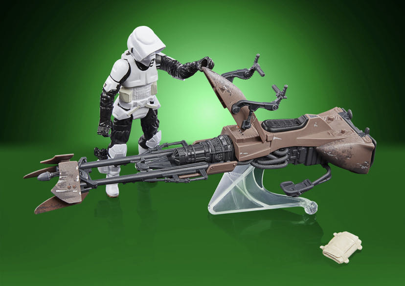 Speeder Bike & Scout Trooper - Hasbro (Star Wars The Vintage Collection DELUXE) action figure collectible [Barcode 5010994199333] - Main Image 3