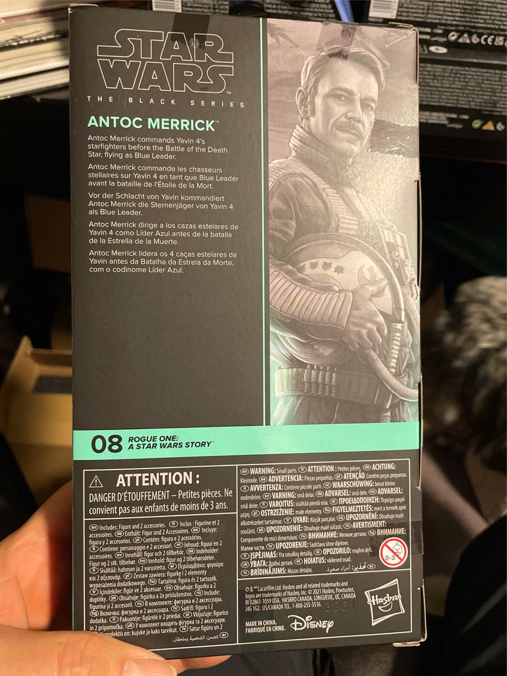 Antoc  Merrick - Hasbro (Star Wars - The Black Series) action figure collectible [Barcode 5010993904990] - Main Image 2