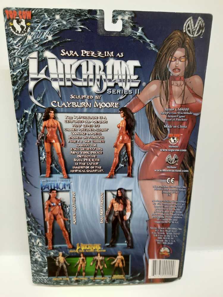 Witchblade (Red Dress)  (Moore Action Collectibles: 6”) action figure collectible - Main Image 2