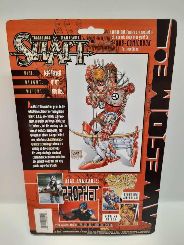 Youngblood: Shaft  (Awesome! Toys) action figure collectible - Main Image 2