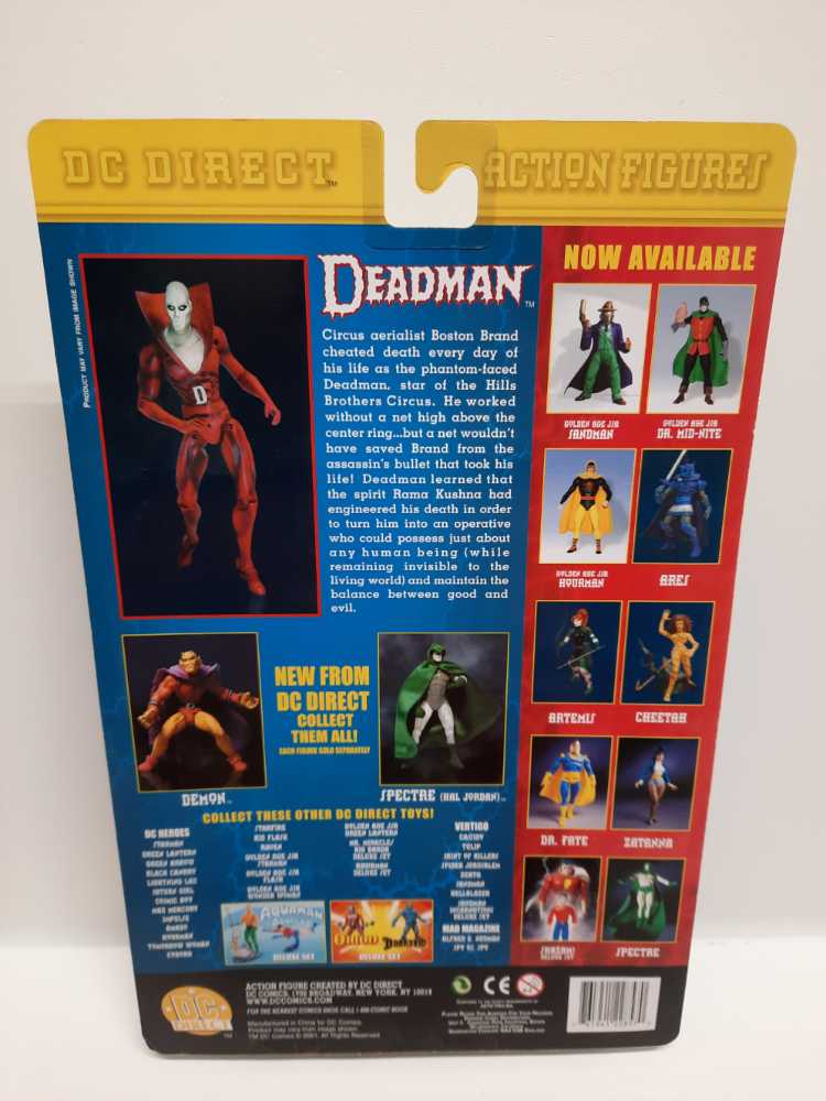 Deadman  (DC Direct: 6”) action figure collectible - Main Image 2