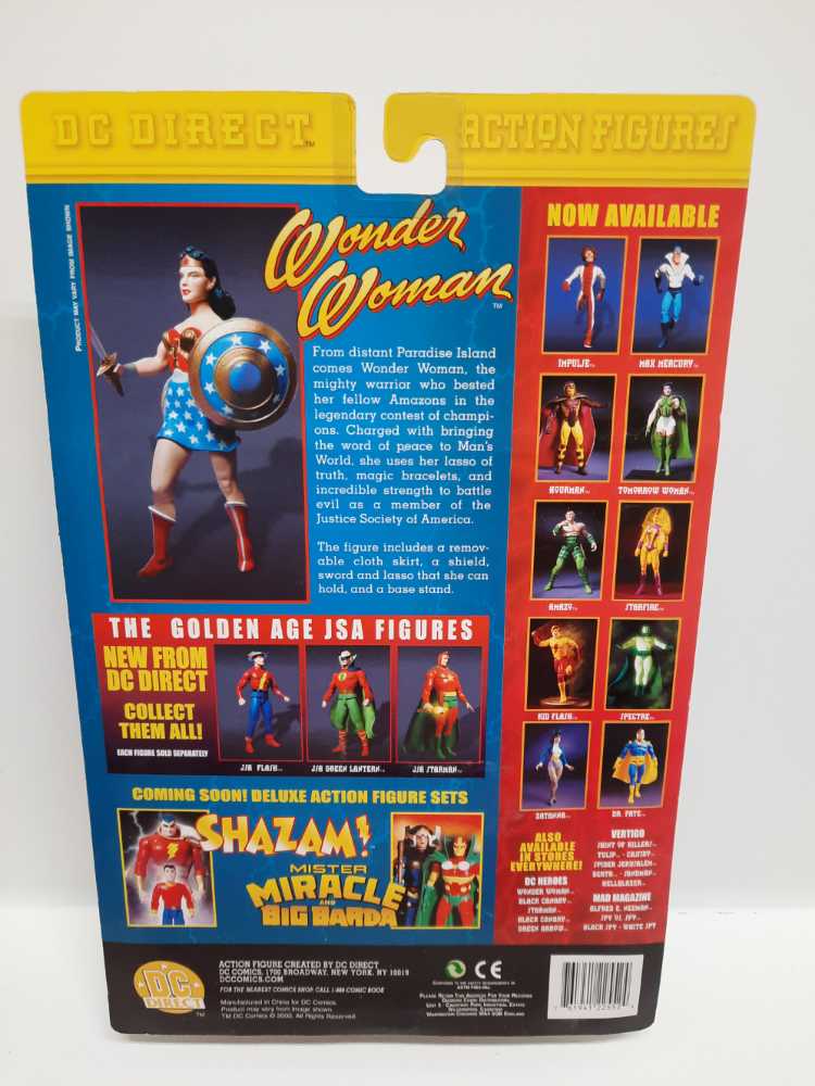 Wonder Woman (Golden Age)  (DC Direct: 6”) action figure collectible - Main Image 2