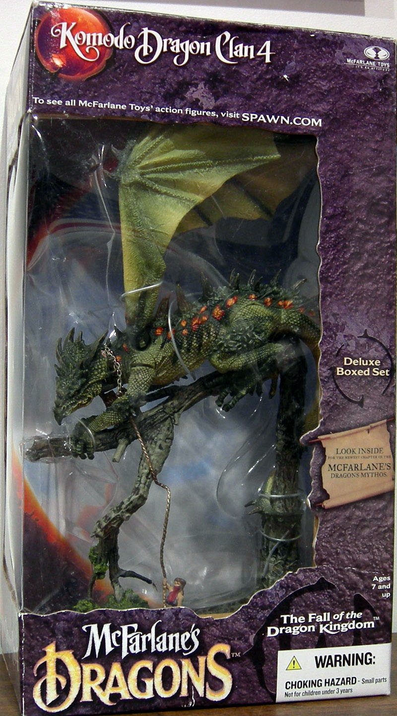 Komodo Dragon Clan 4 - McFarlane Toys™ (McFarlane’s Dragon Series 4) action figure collectible [Barcode 787926511307] - Main Image 2