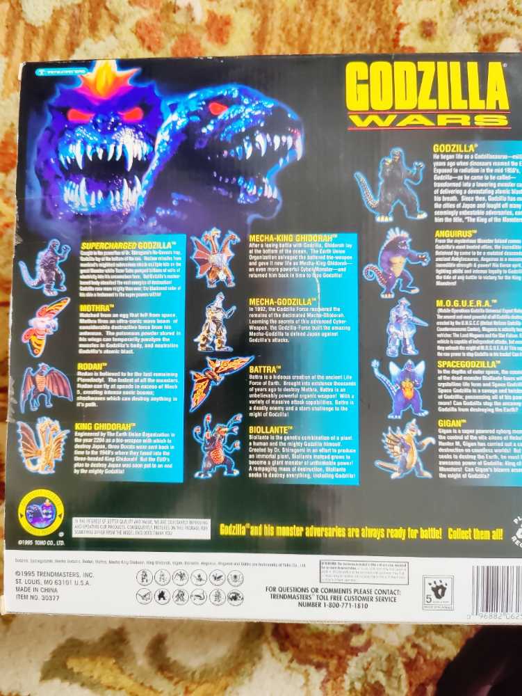 Godzilla - Toho Co., Ltd (Godzilla Wars) action figure collectible - Main Image 4