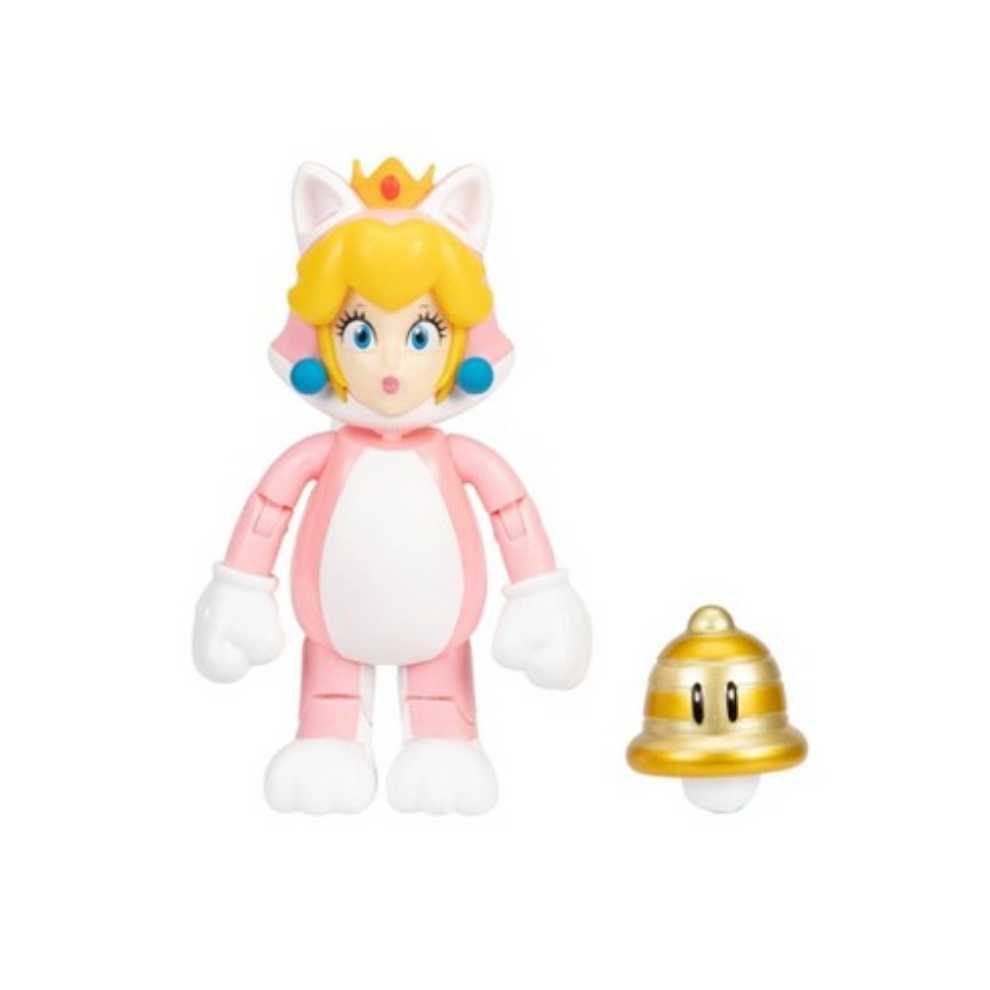 Jakks Super Mario Cat Peach  - Jakks Pacific action figure collectible [Barcode 192995411753] - Main Image 3