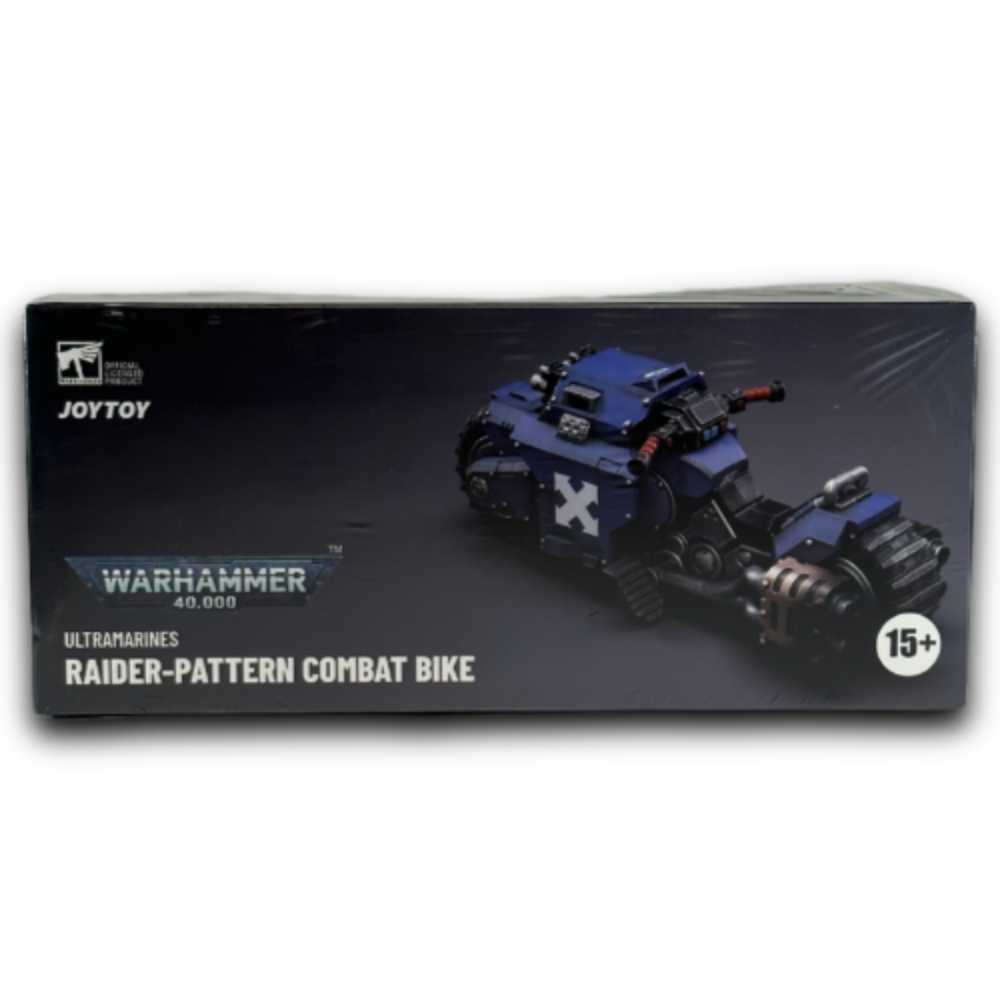 Joy Toy Warhammer 40k Ultramarines Outriders Raider-Pattern Combat Bike  - Joy Toy (Warhammer 40,000) action figure collectible [Barcode 6973130372832] - Main Image 2