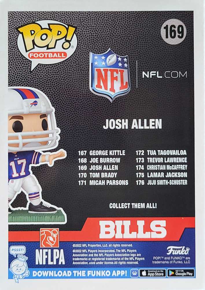 Nfl Buffalo Funko POP! Josh Allen - Funko (NFL) action figure collectible [Barcode 889698656849] - Main Image 2