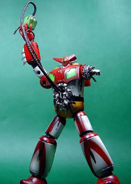 Shin Getter Robo Getter 1 Damaged Ver. - Aoshima (Getter Robot) action figure collectible [Barcode 4905083091180] - Main Image 2