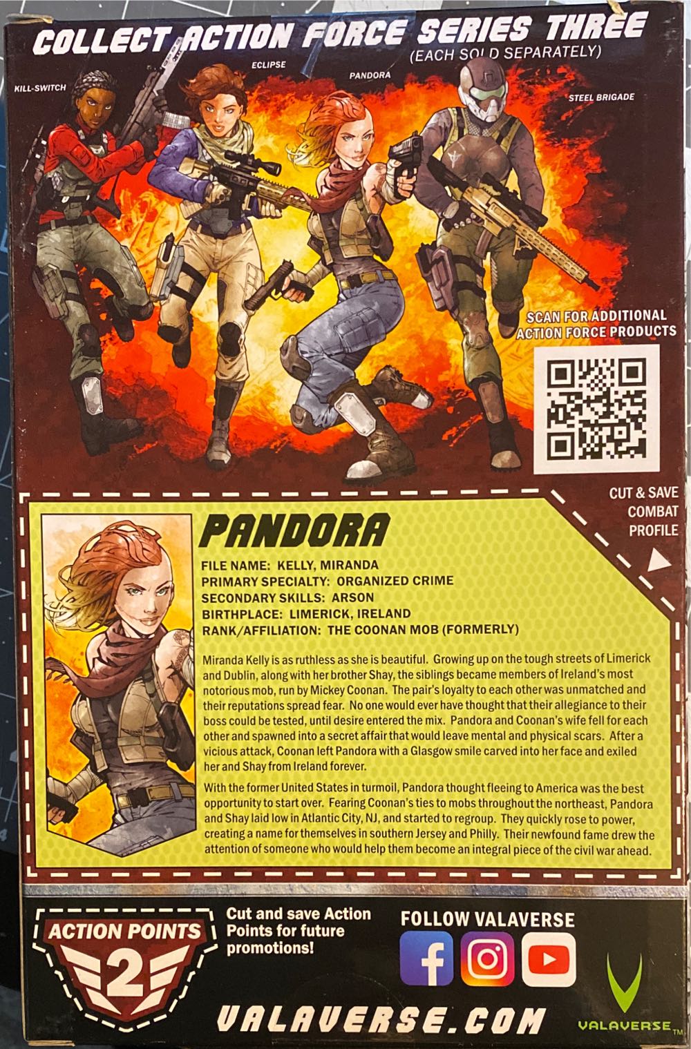 Pandora - Valaverse (Action Force) action figure collectible [Barcode 601968692315] - Main Image 3