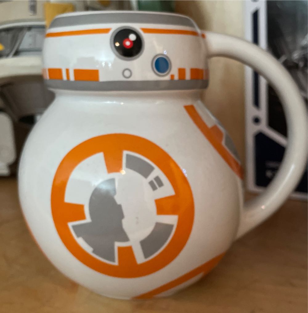 Disney Store Star Wars Bb 8 Force Awakens Ceramic ...  action figure collectible [Barcode 465032861379] - Main Image 2