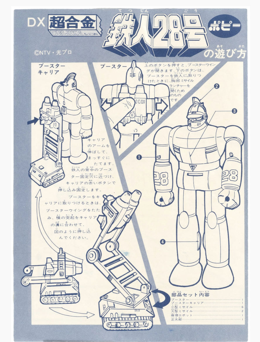 Tetsujin 28 - Popy (Tetsujin 28) action figure collectible - Main Image 3