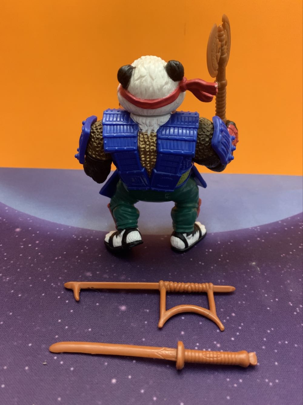 TMNT 1990 - Panda Khan (Complete) - Playmates (Teenage Mutant Ninja Turtles) action figure collectible - Main Image 2