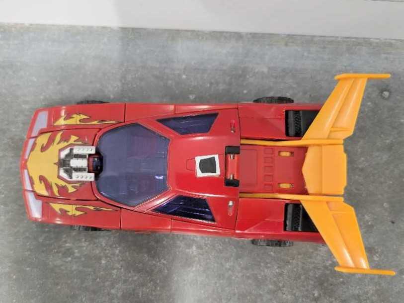 Rodimus Hot Rod Hotrod Vehicle Mode Missing Missile - Hasbro (Classics) action figure collectible - Main Image 2