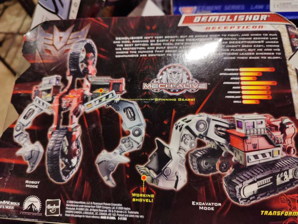 Demolishor - Hasbro (Transformers Revenge Of The Fallen) action figure collectible - Main Image 2