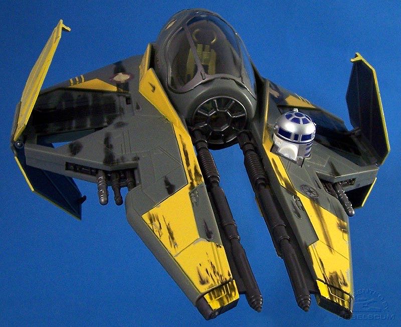 Anakin’s Jedi Starfighter - Hasbro (Star Wars - Revenge Of The Sith) action figure collectible [Barcode 076930852682] - Main Image 3