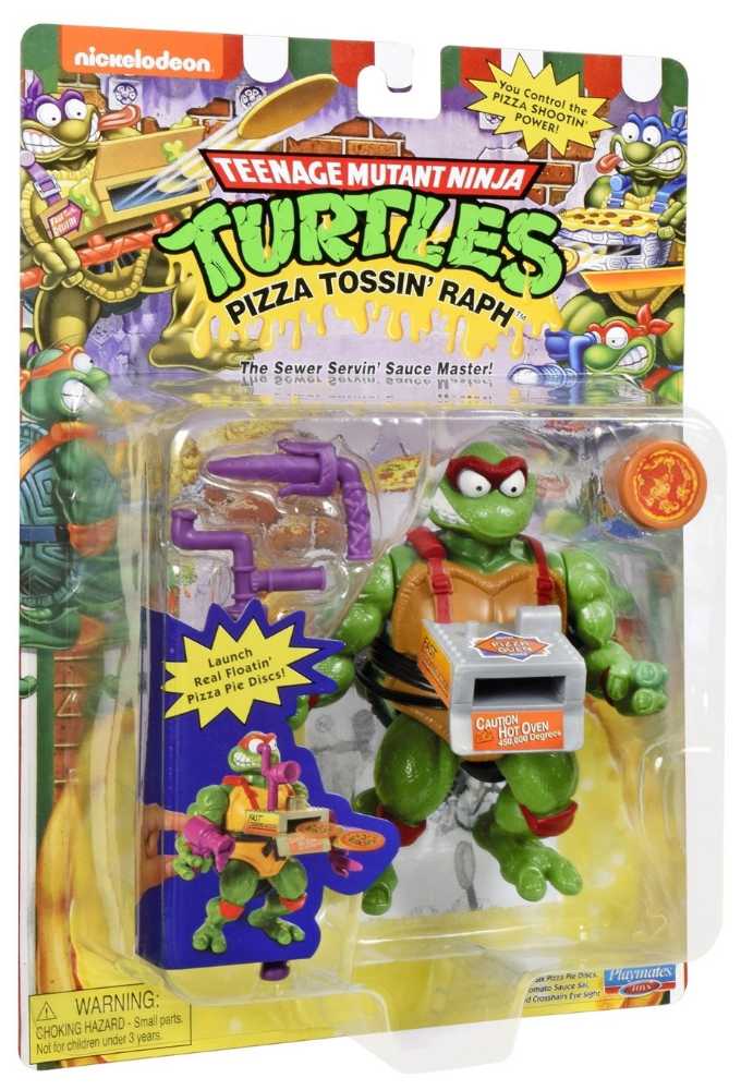 Pizza Tossin’ Raph - Playmates Toys (Playmates TMNT) action figure collectible [Barcode 043377811541] - Main Image 3