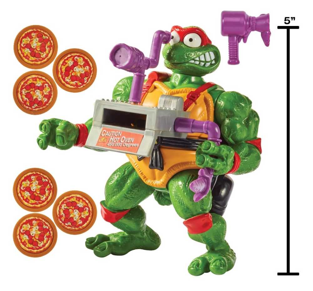 Pizza Tossin’ Raph - Playmates Toys (Playmates TMNT) action figure collectible [Barcode 043377811541] - Main Image 4