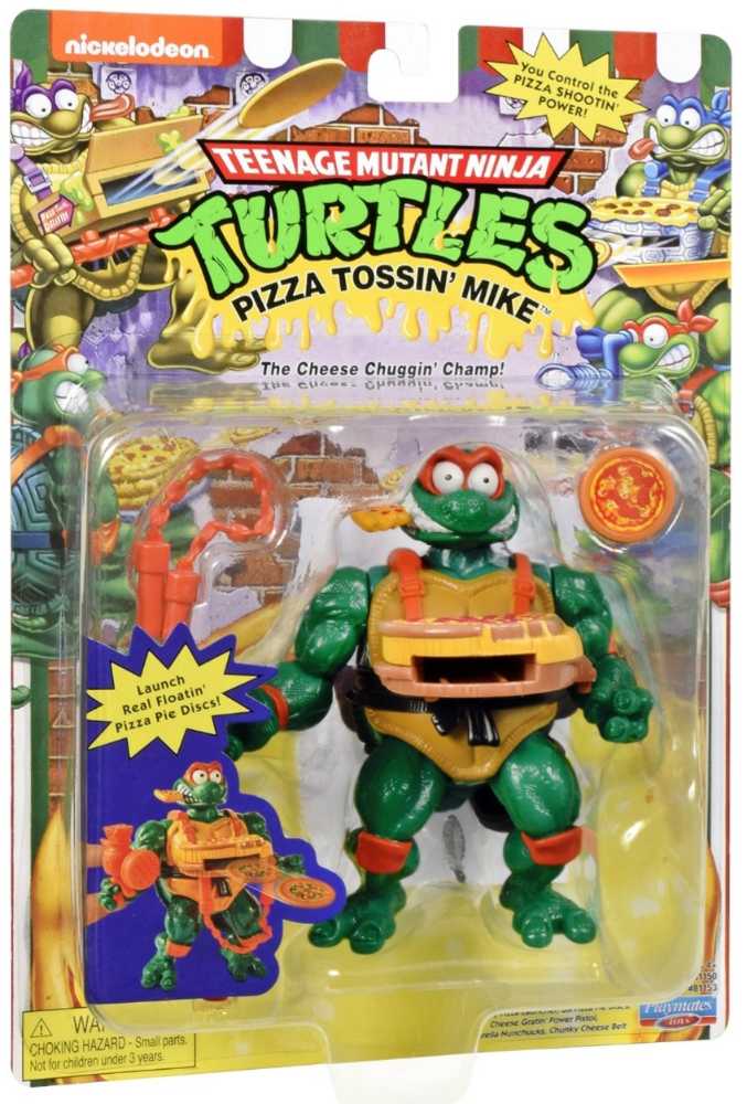 Pizza Tossin’ Mike - Playmates Toys (Playmates TMNT) action figure collectible [Barcode 043377811534] - Main Image 3