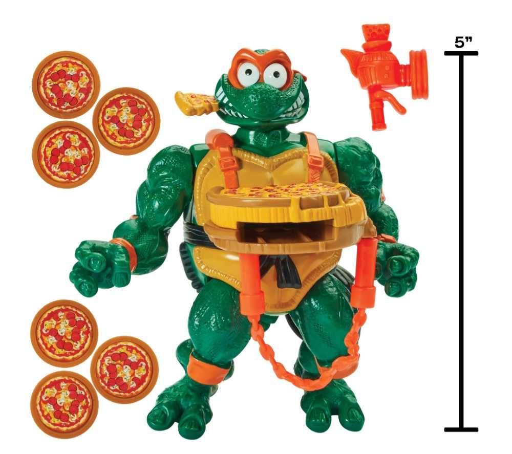 Pizza Tossin’ Mike - Playmates Toys (Playmates TMNT) action figure collectible [Barcode 043377811534] - Main Image 4