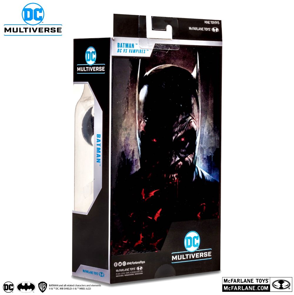 DC Multiverse Gold Label Exclusive DC vs. Vampires Series BATMAN (Walmart Exclusive) - Mcfarlane (DC Multiverse) action figure collectible - Main Image 2