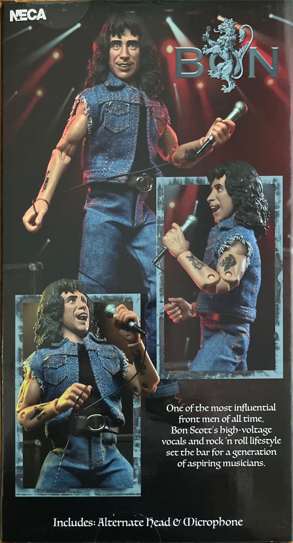 Bon Scott Neca - Neca (Rock Icons) action figure collectible [Barcode 634482432716] - Main Image 2