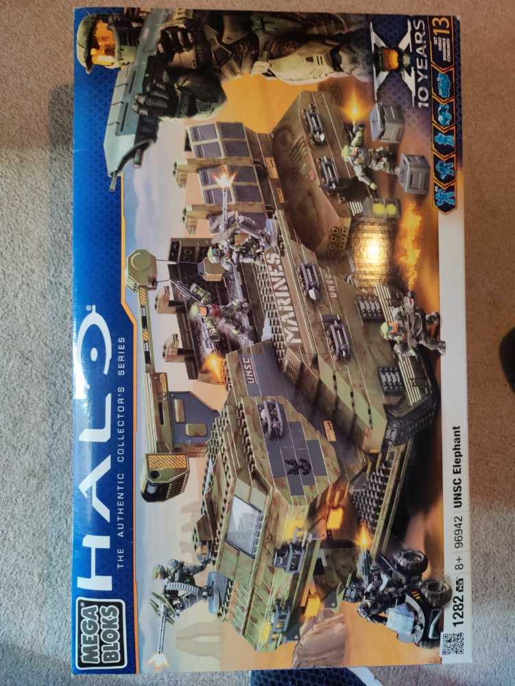 Elephant - Mega Bloks (HALO) action figure collectible [Barcode 065541969421] - Main Image 2