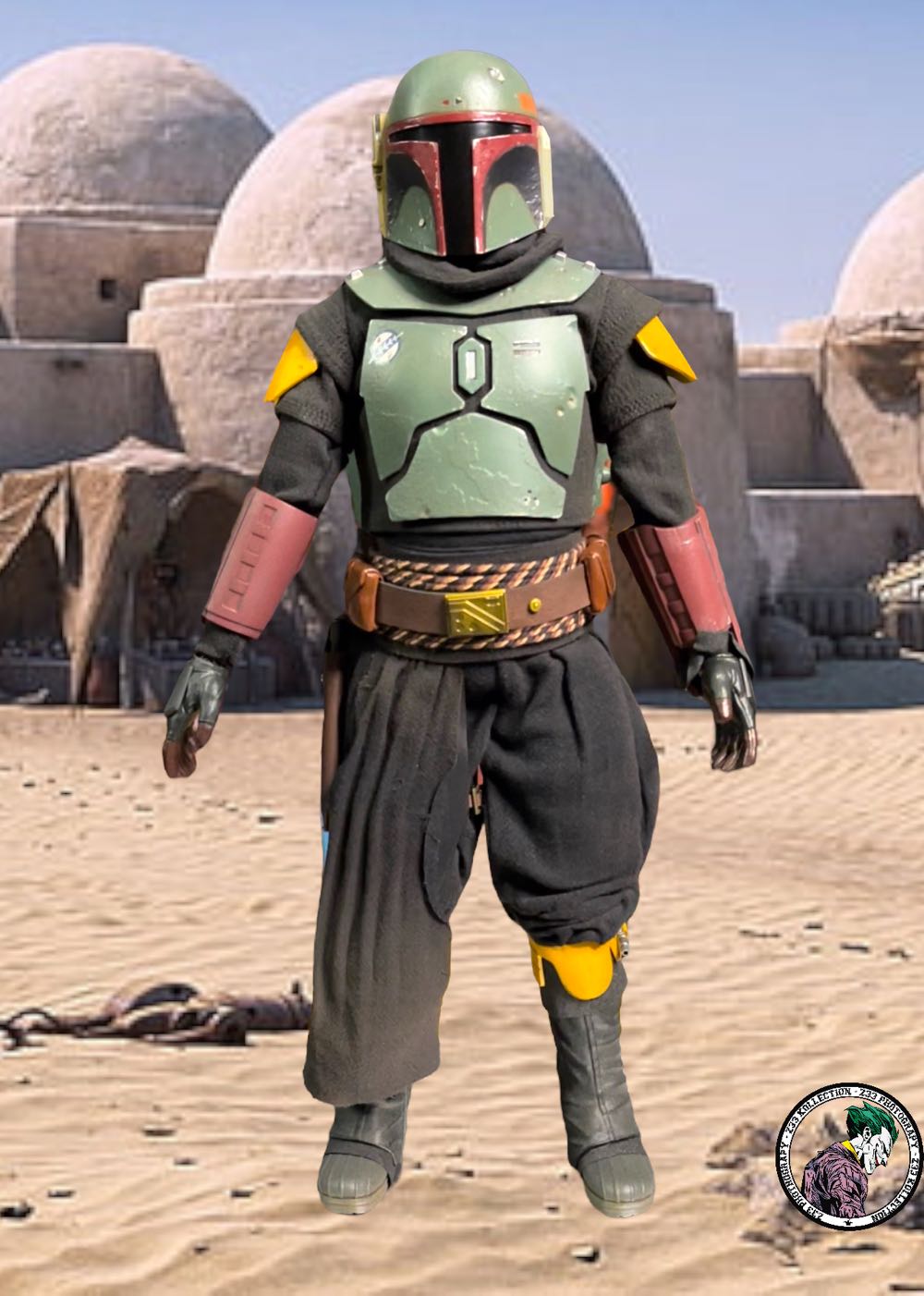 Boba Fett (Repaint Armor) - Hot Toys (The Book Of Boba Fett) action figure collectible - Main Image 2