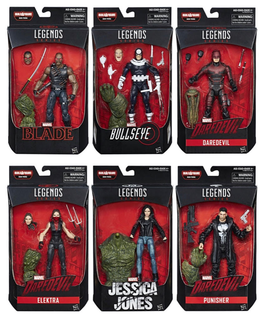 Man-Thing - Hasbro (Build-A-Figure) action figure collectible - Main Image 2