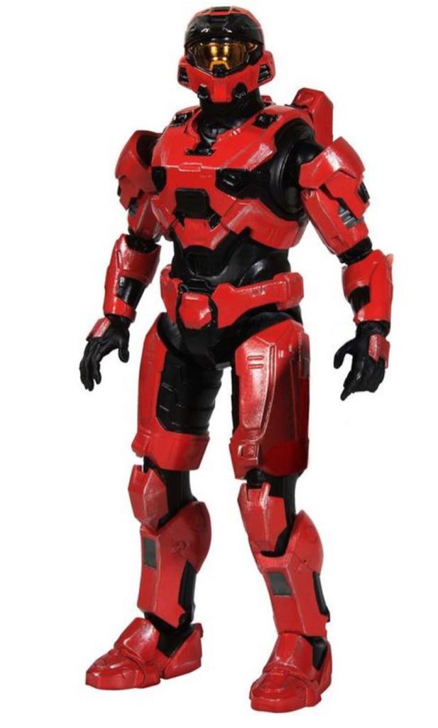 Mark VII - Red - Jazwares (Halo: The Spartan Collection) action figure collectible - Main Image 2