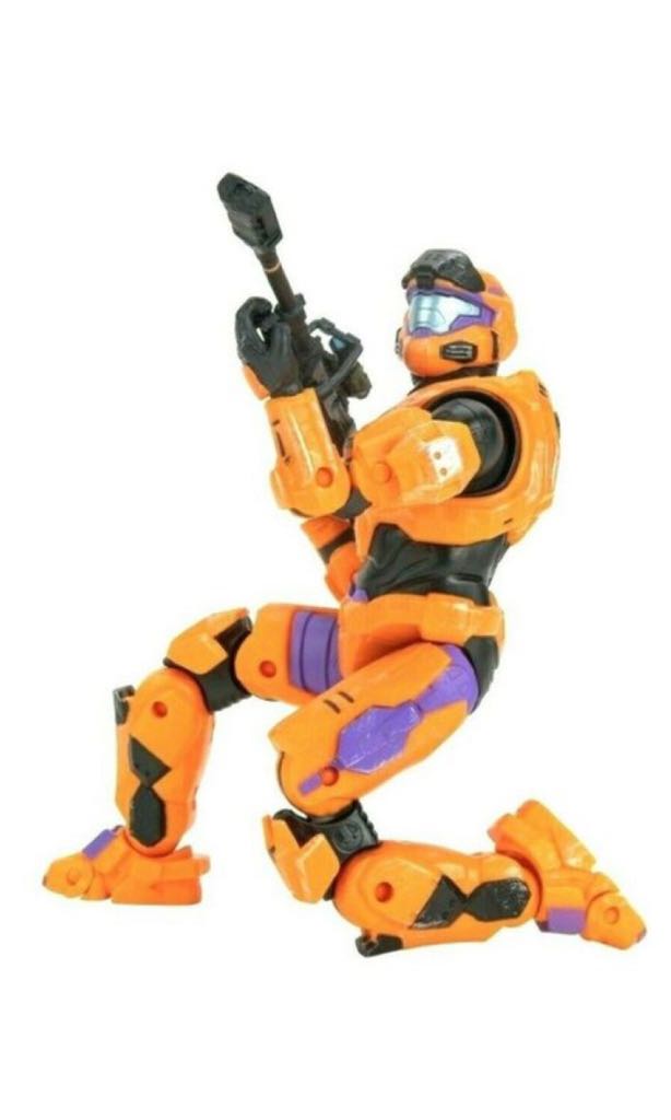Mark V [B] - Orange - Jazwares (Halo: The Spartan Collection) action figure collectible - Main Image 2